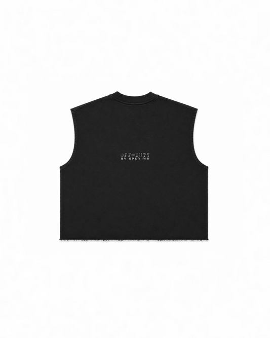 OFF-DUTY SLEEVELESS TEE [BOXY]