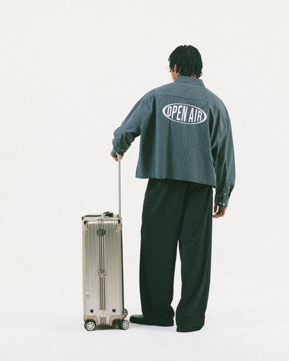 GRID BUTTON UP [BOXY]