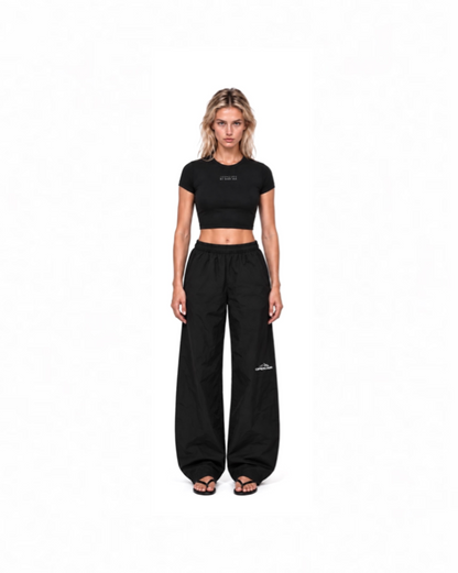 WOMENS OFF-DUTY SPANDEX TEE [CROPPED]