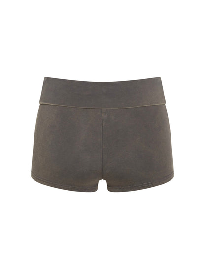 WOMENS WASHED STOCKPILE SHORT [FORM-FITTING]