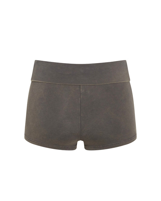WOMENS WASHED STOCKPILE SHORT [FORM-FITTING]
