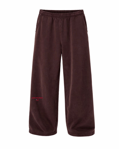 OPEN AIR SPORT SWEATPANT [WIDE-LEG]