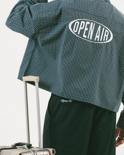 GRID BUTTON UP [BOXY]