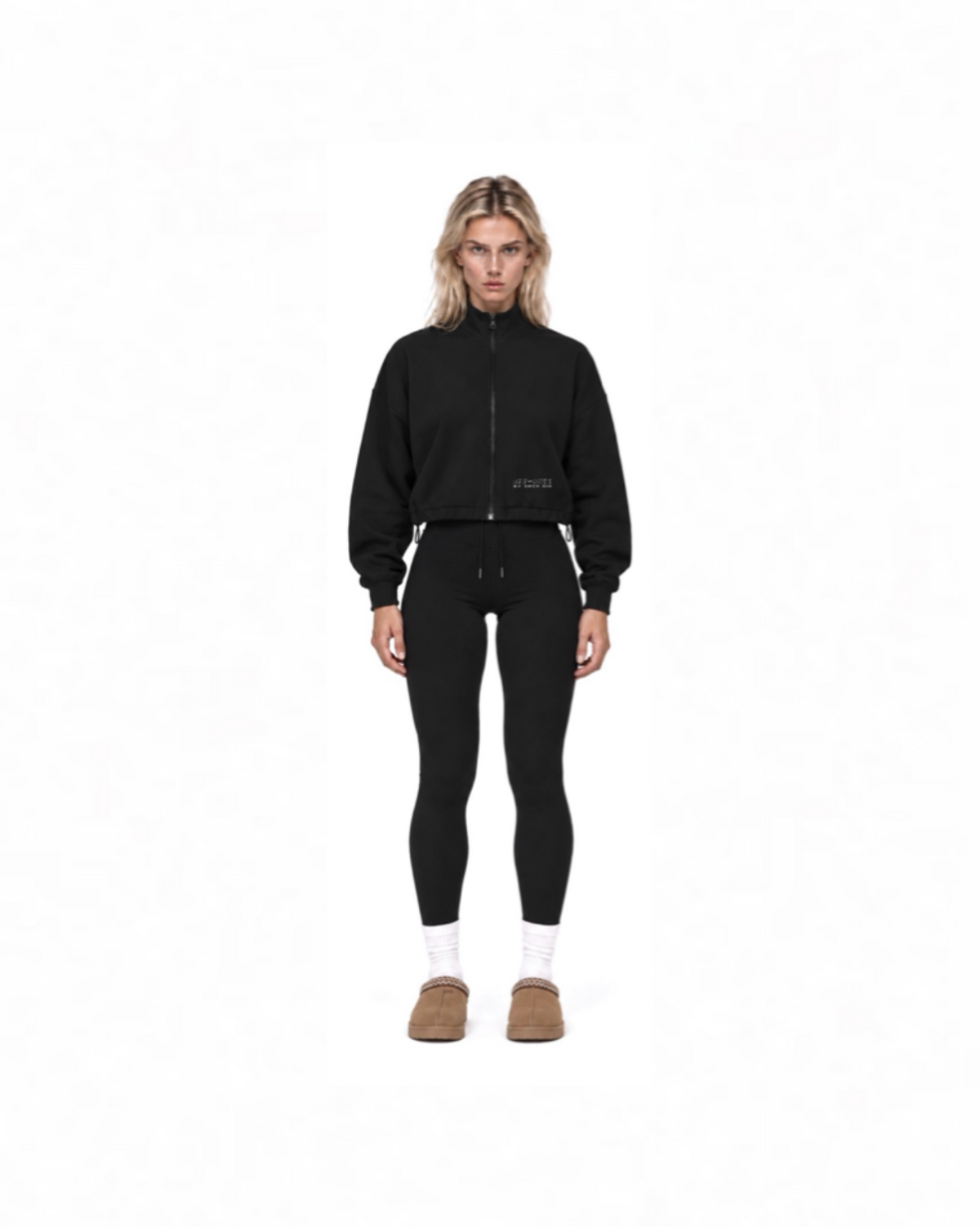 WOMENS OFF-DUTY FLEECE [CROPPED]