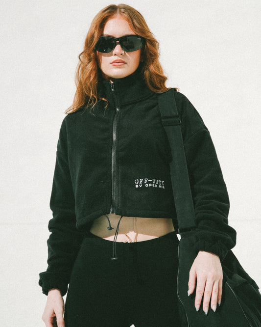 OFF-DUTY FLEECE [CROPPED]