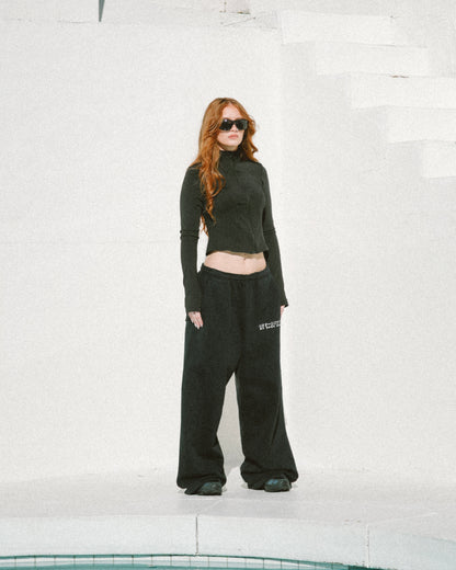 OFF-DUTY RIBBED ZIP [FORM-FITTING]