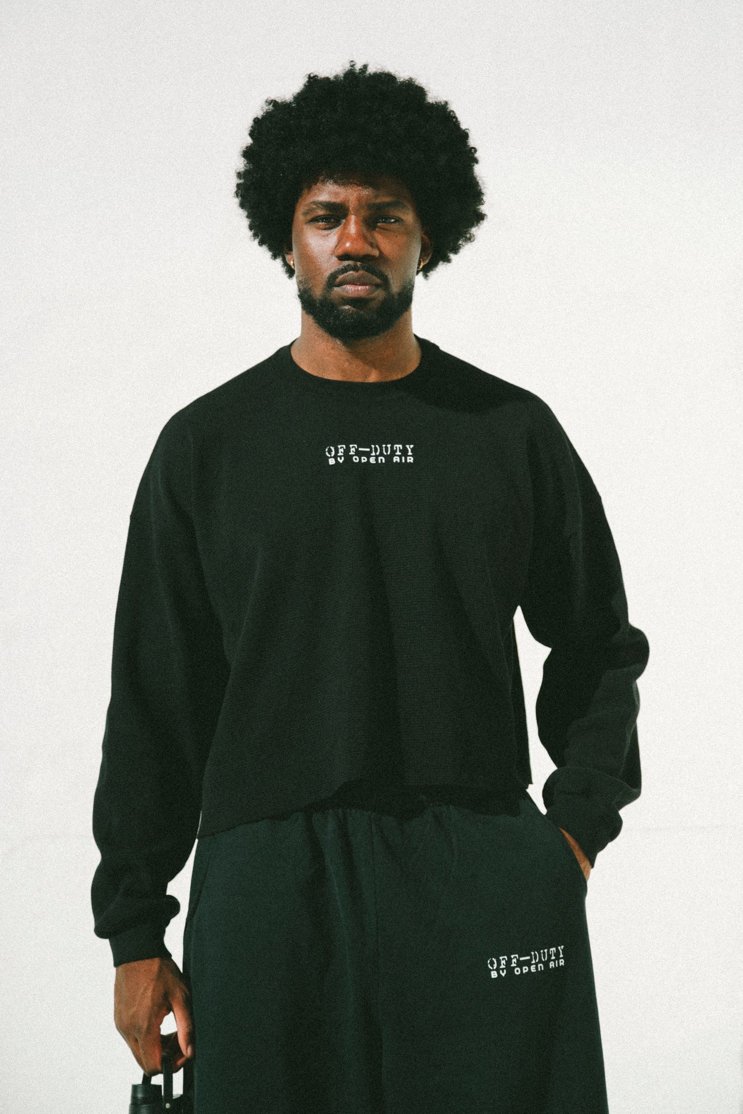 OFF-DUTY WAFFLE TEE [CROPPED]