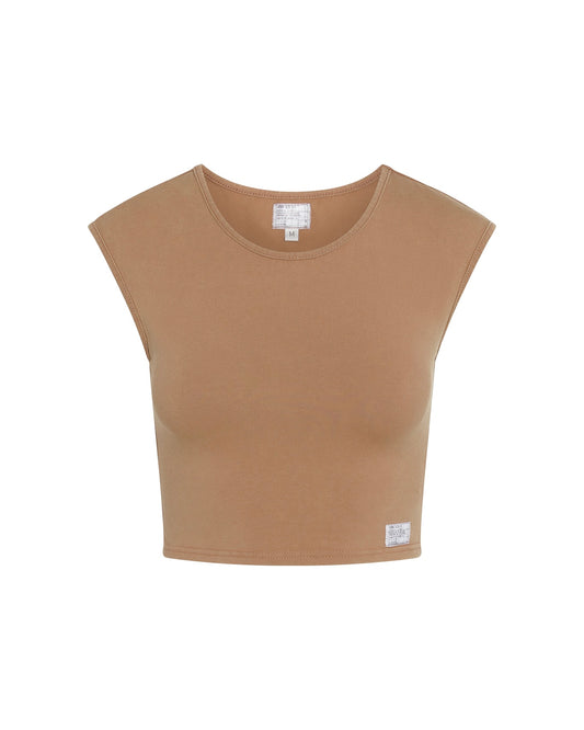 WOMENS WASHED STOCKPILE TEE [FORM-FITTING]