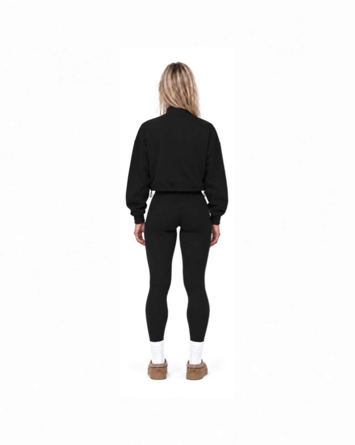 WOMENS OFF-DUTY FLEECE [CROPPED]