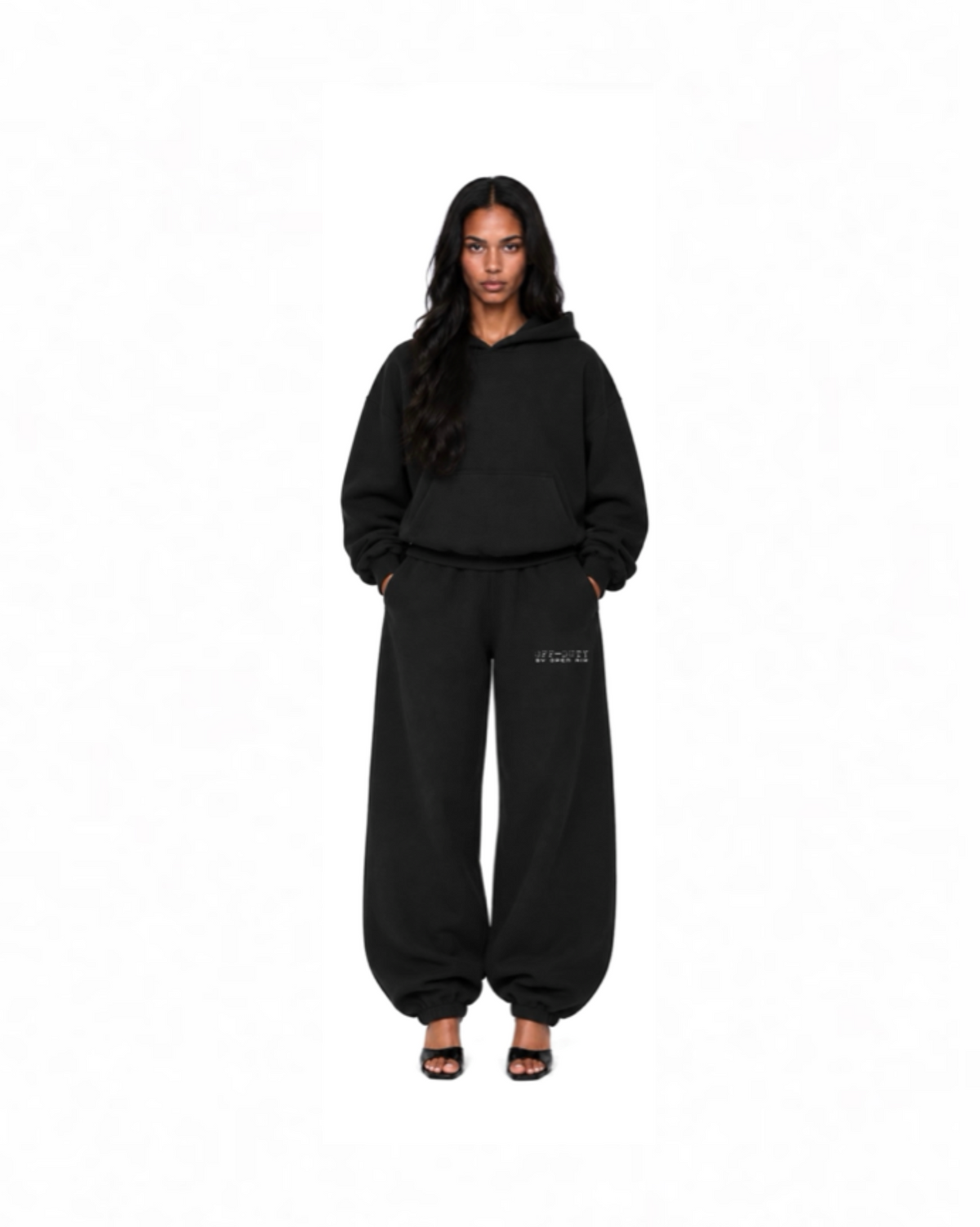 WOMENS OFF-DUTY HOODIE [CROPPED]