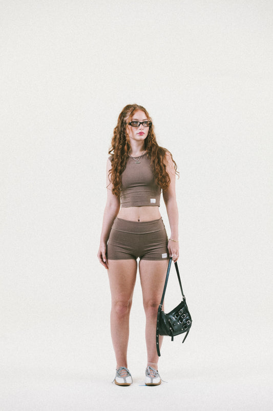 WOMENS WASHED STOCKPILE SHORT [FORM-FITTING]