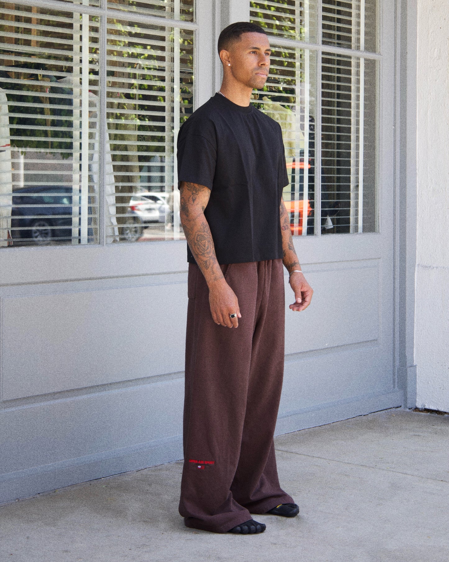 OPEN AIR SPORT SWEATPANT [WIDE-LEG]