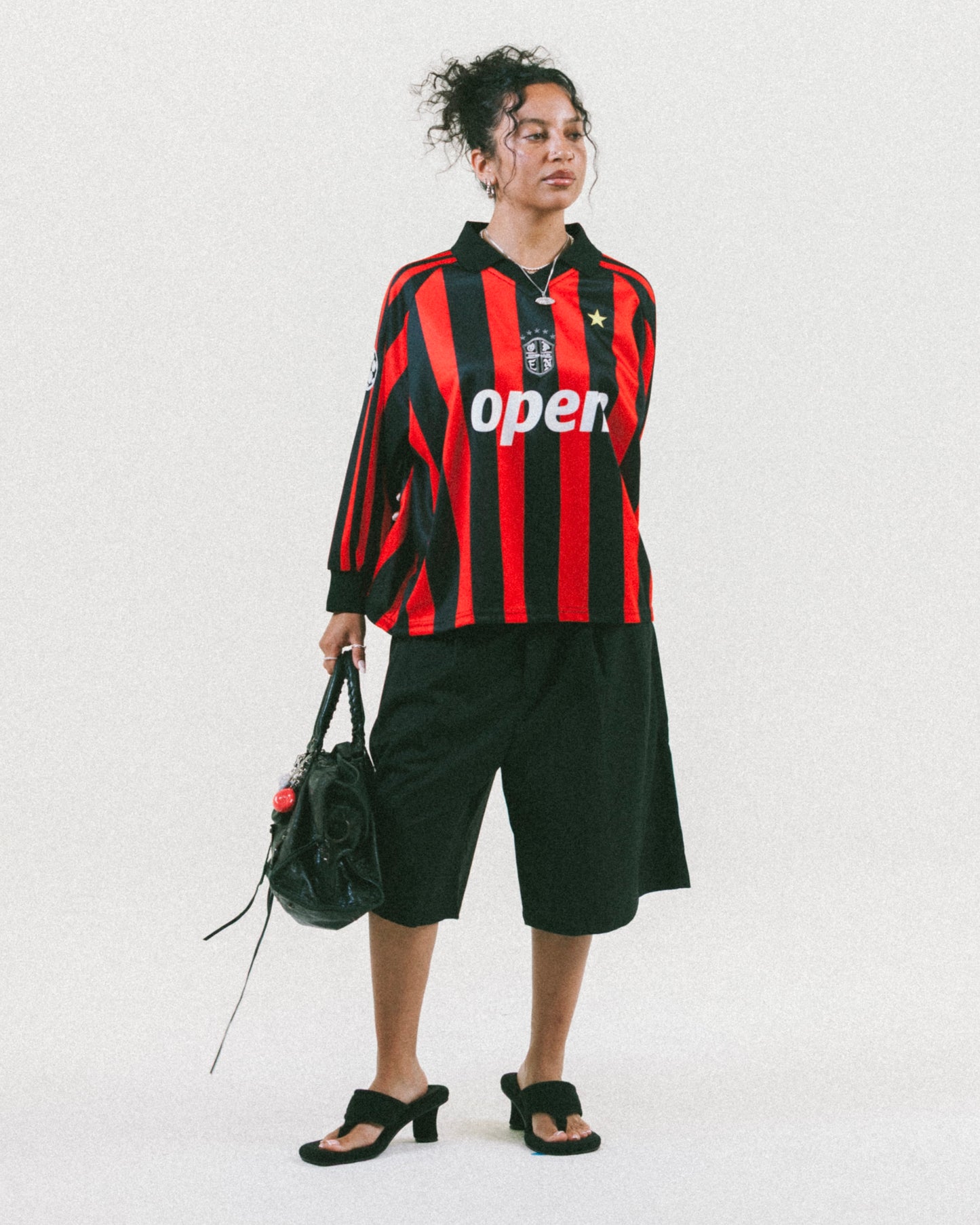 SAN SIRO SCRUNCH JERSEY [CROPPED]
