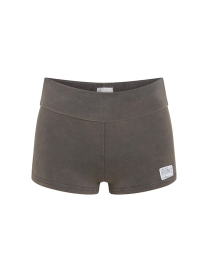 WOMENS WASHED STOCKPILE SHORT [FORM-FITTING]