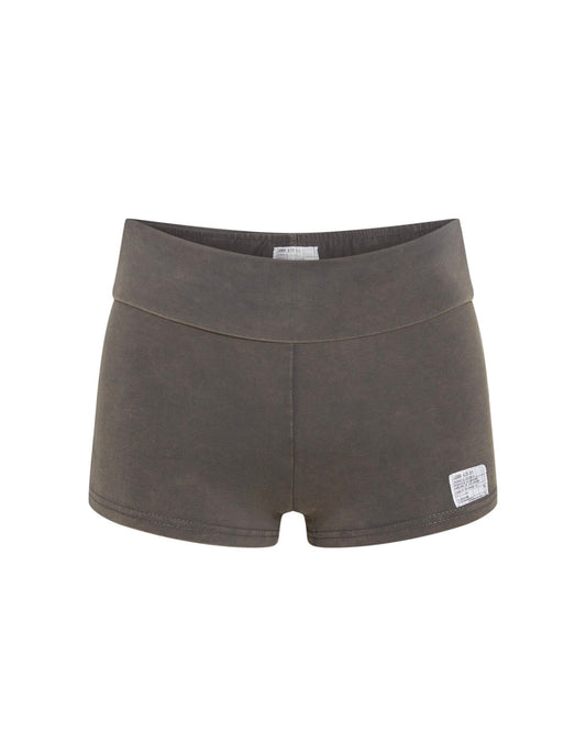 WOMENS WASHED STOCKPILE SHORT [FORM-FITTING]