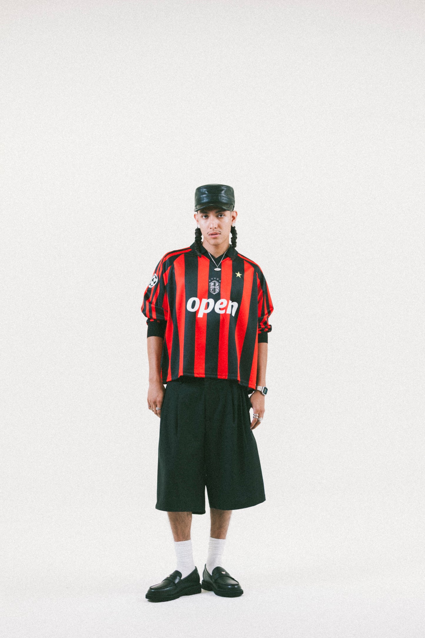 SAN SIRO SCRUNCH JERSEY [CROPPED]
