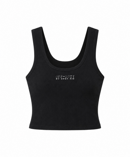 WOMENS OFF-DUTY TANK [CROPPED]