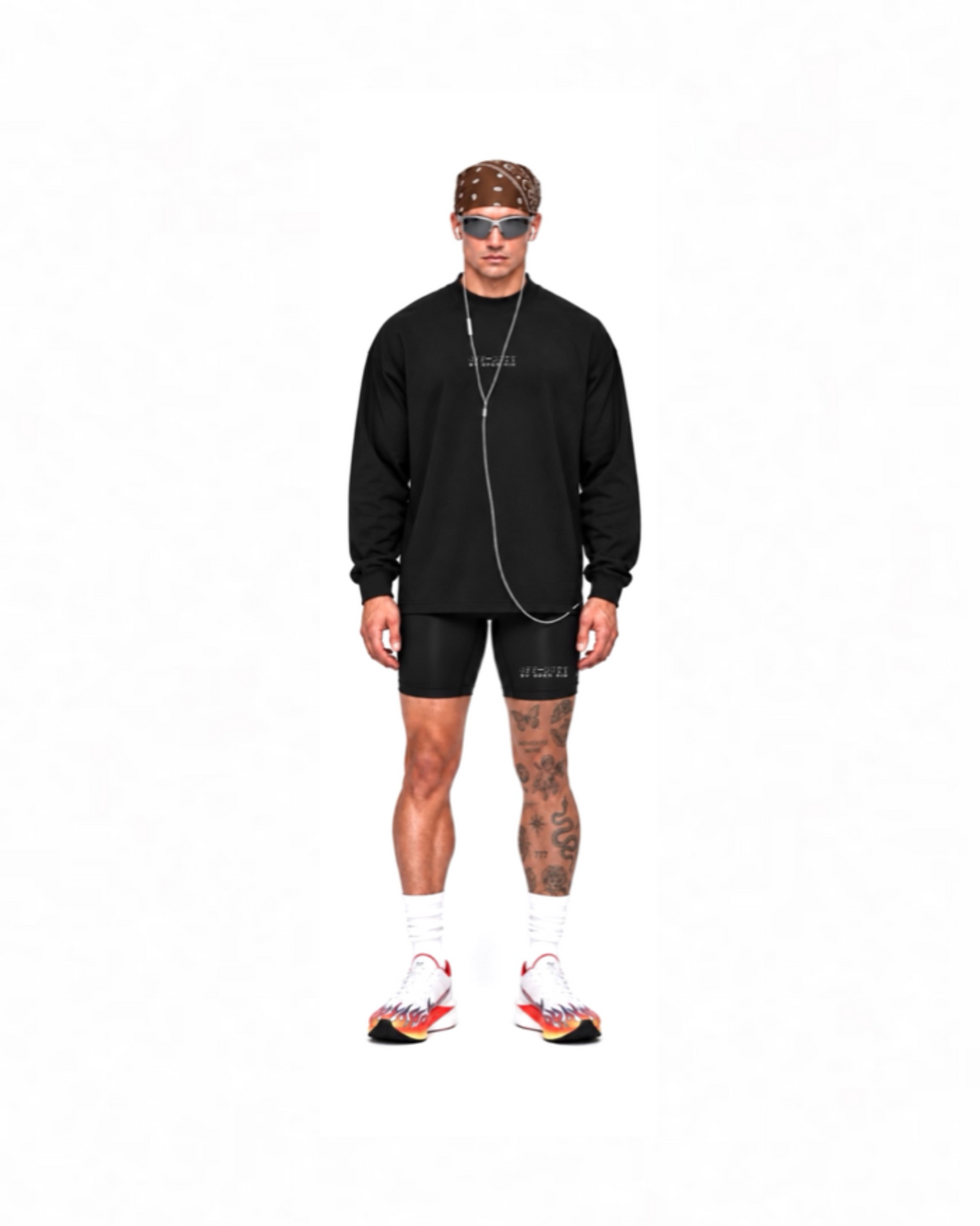 OFF-DUTY RUNNING MOCK-NECK [OVERSIZED]
