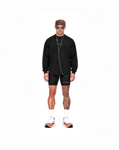 OFF-DUTY RUNNING MOCK-NECK [OVERSIZED]