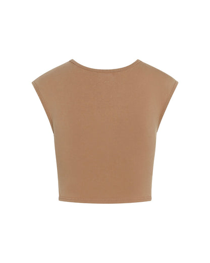 WOMENS WASHED STOCKPILE TEE [FORM-FITTING]
