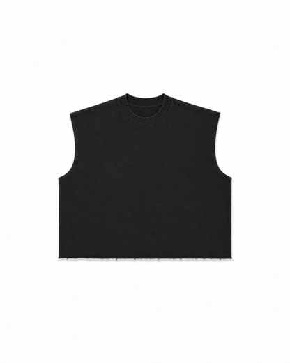 OFF-DUTY SLEEVELESS TEE