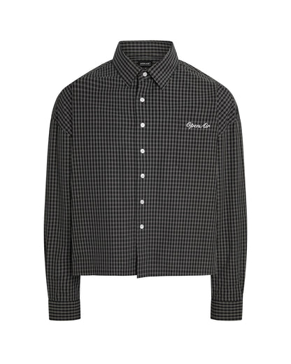 GRID BUTTON UP [BOXY]