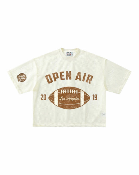 COLLEGIATE LA MESH JERSEY [BOXY]