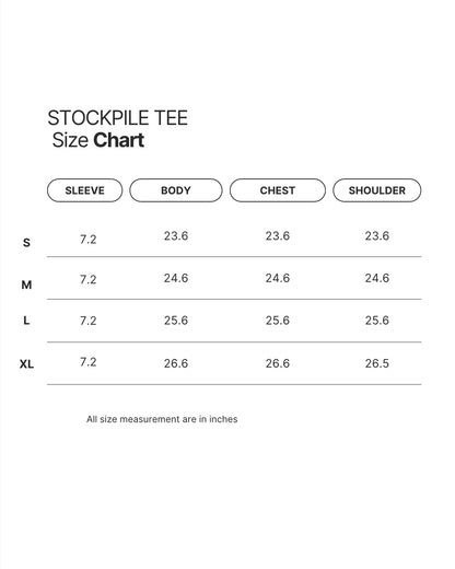 STOCKPILE TEE [CROPPED]