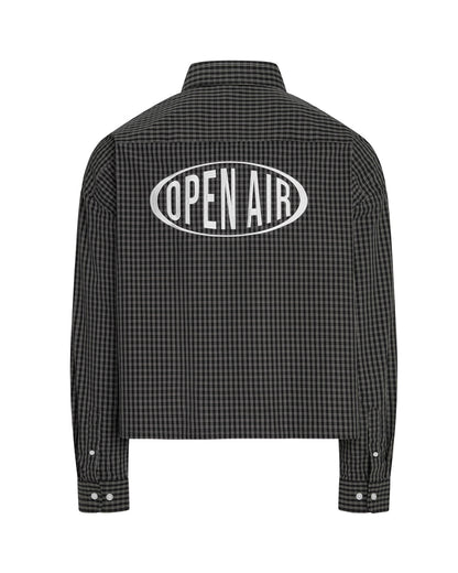 GRID BUTTON UP [BOXY]