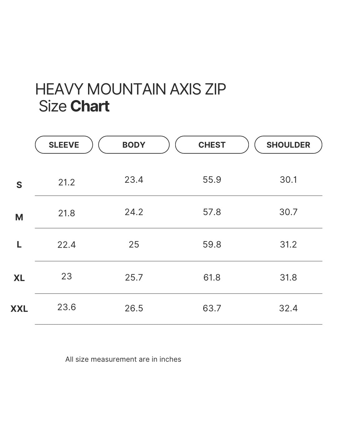 HEAVY MOUNTAIN AXIS ZIP [CROPPED]