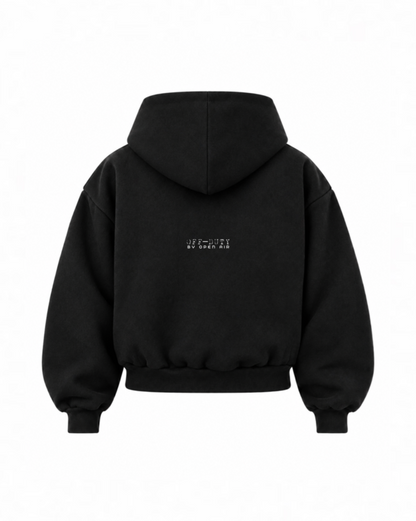WOMENS OFF-DUTY HOODIE [CROPPED]