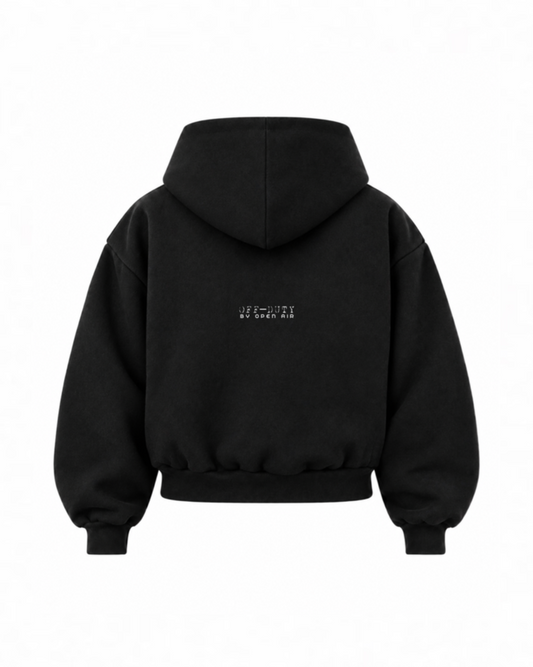 WOMENS OFF-DUTY HOODIE [CROPPED]