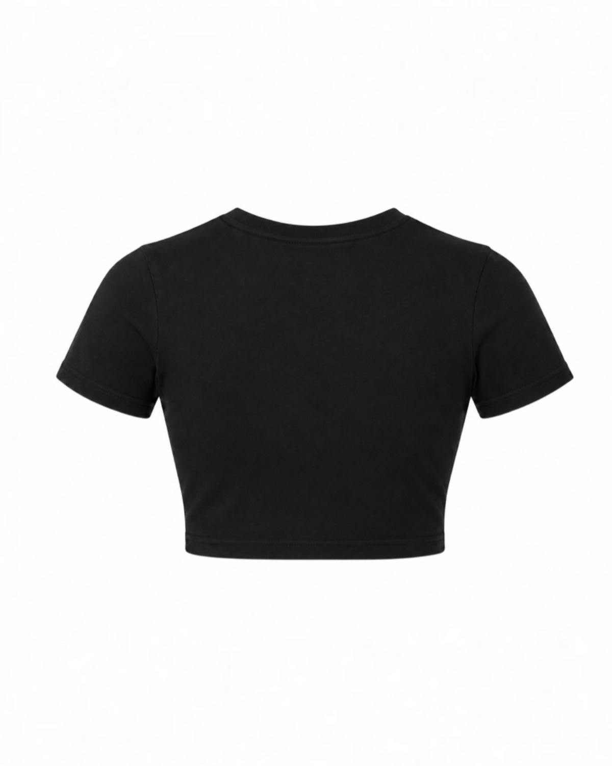 WOMENS OFF-DUTY SPANDEX TEE [CROPPED]