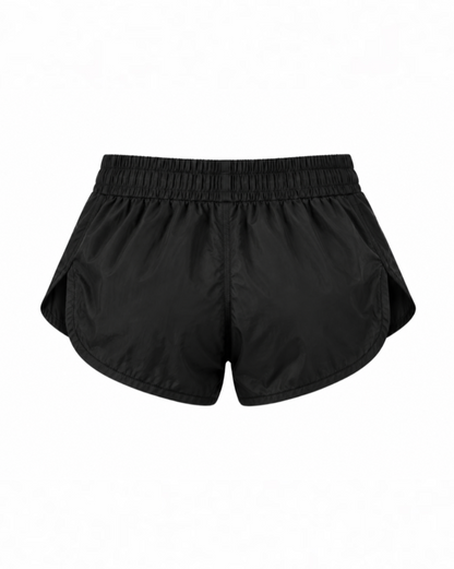 WOMENS OFF-DUTY RUNNING SHORTS [MID THIGH ]