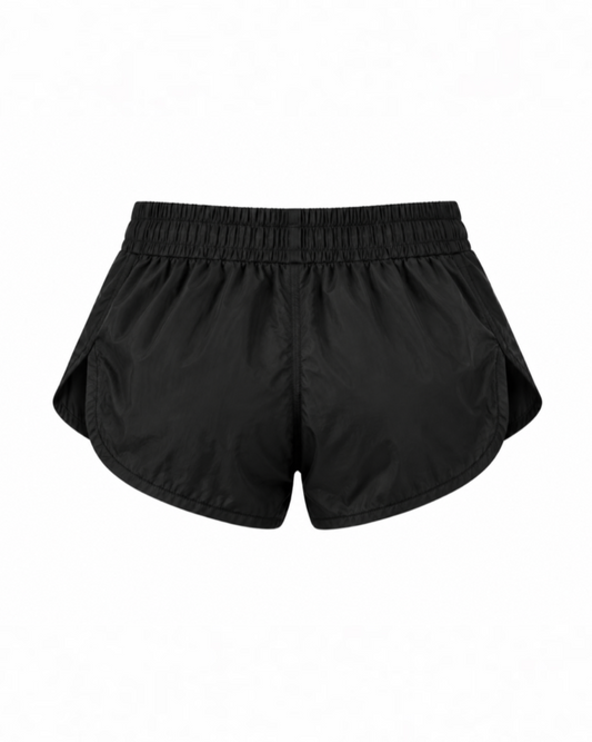 WOMENS OFF-DUTY RUNNING SHORTS [MID THIGH ]