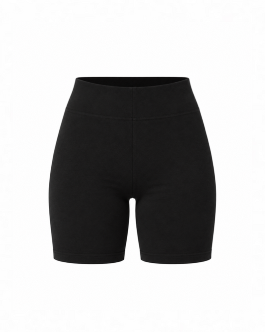 WOMENS OFF-DUTY BIKER SHORT [FORM-FITTING]