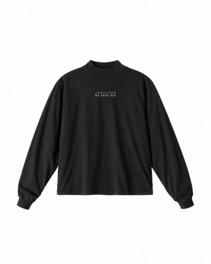 OFF-DUTY RUNNING MOCK-NECK [OVERSIZED]