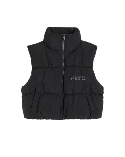 OFF-DUTY PUFFER VEST [CROPPED]