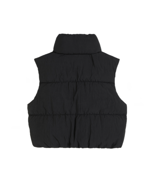 WOMENS OFF-DUTY PUFFER VEST [CROPPED]