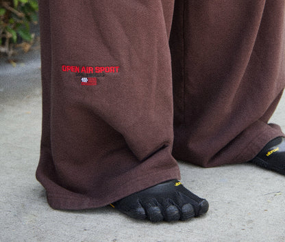 OPEN AIR SPORT SWEATPANT [WIDE-LEG]